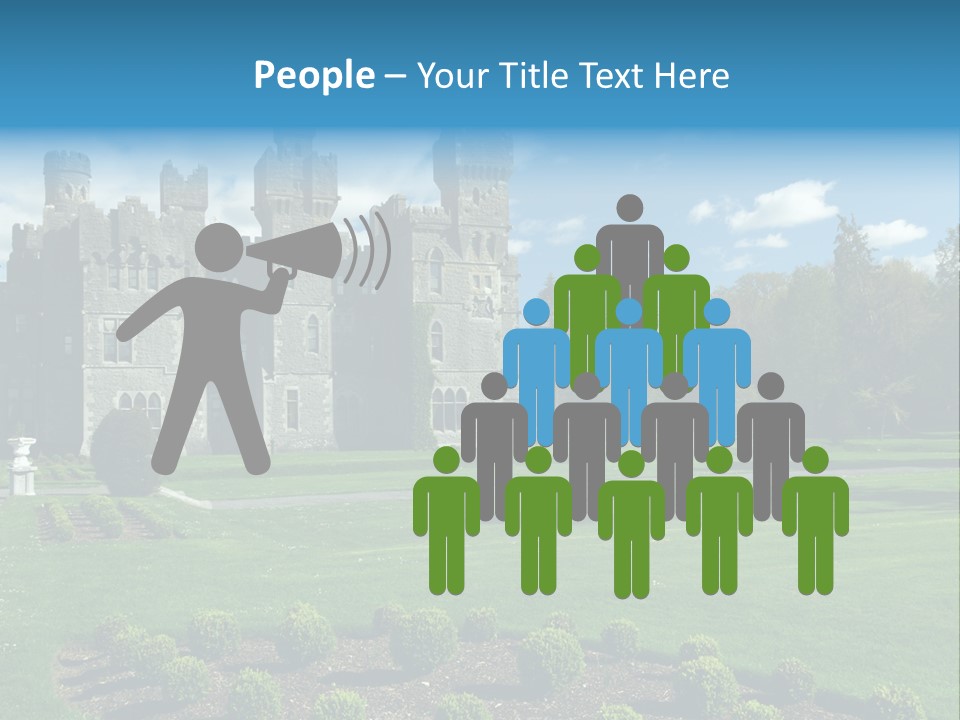 Palace Built Medieval PowerPoint Template