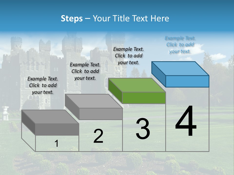 Palace Built Medieval PowerPoint Template