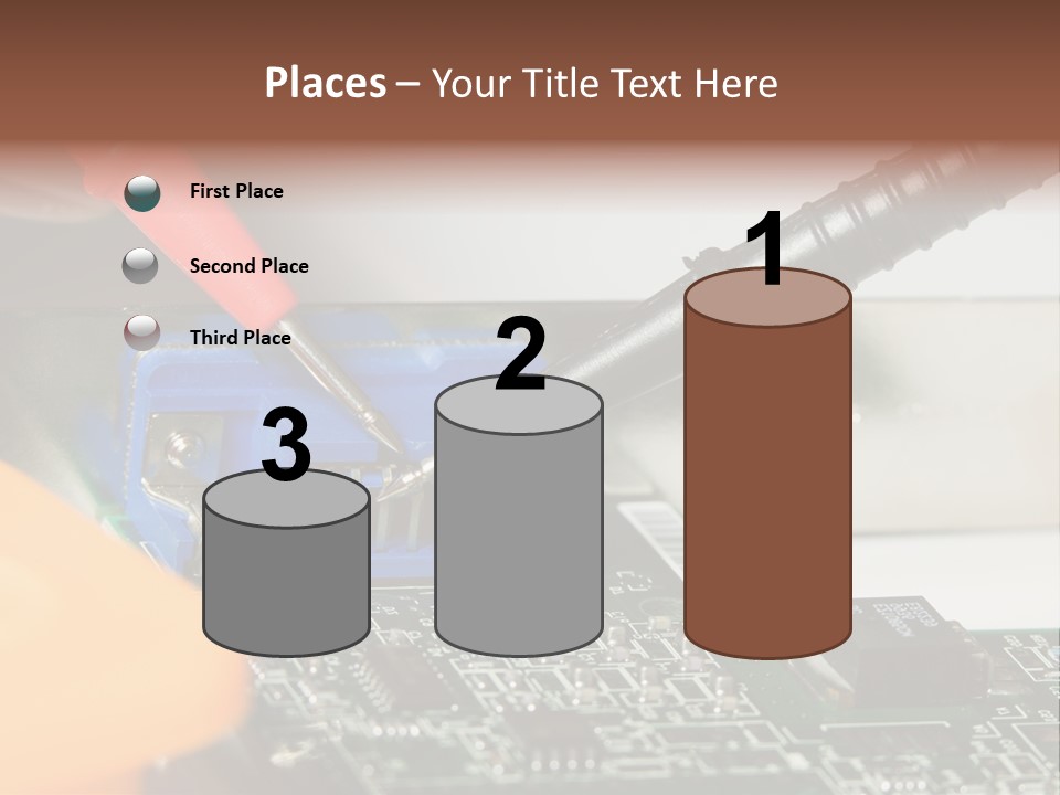 Screwdriver Cable Assembly PowerPoint Template