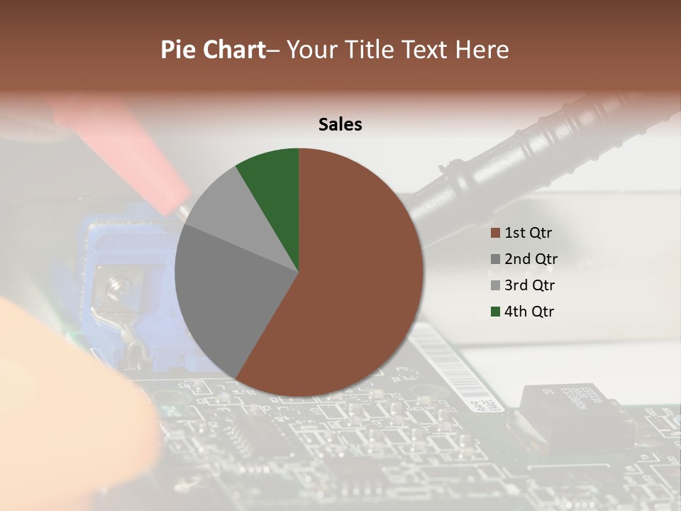 Screwdriver Cable Assembly PowerPoint Template
