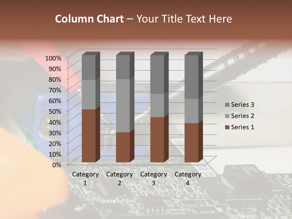 Screwdriver Cable Assembly PowerPoint Template