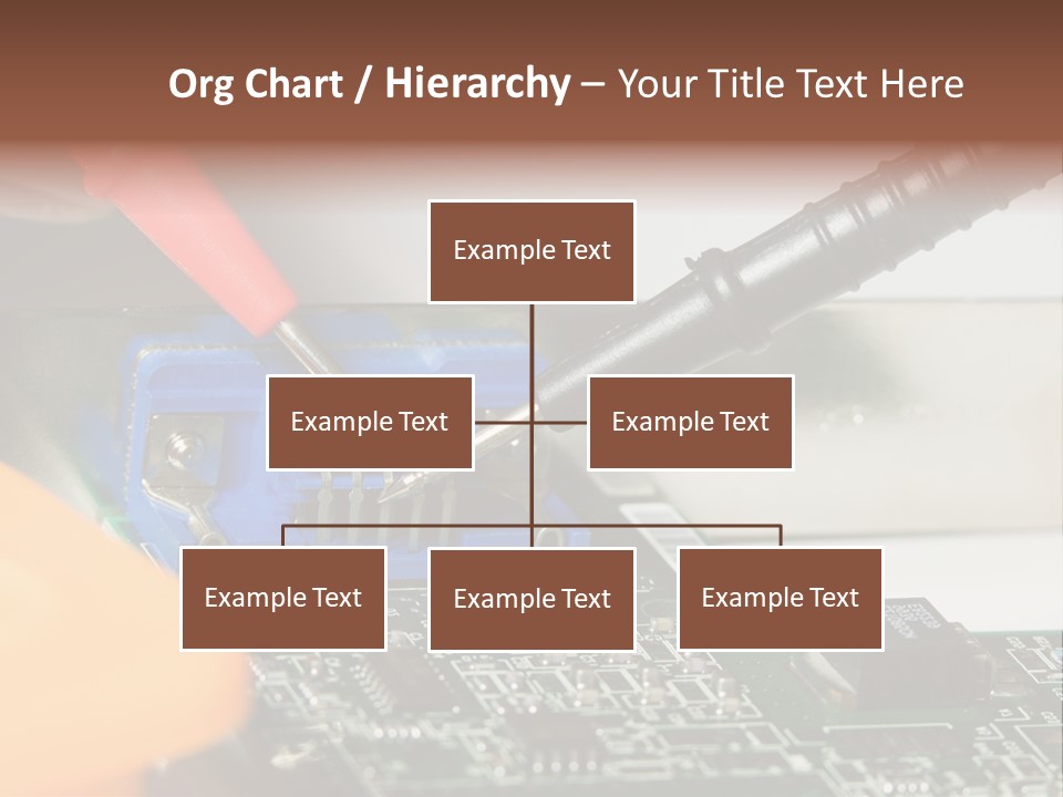 Screwdriver Cable Assembly PowerPoint Template