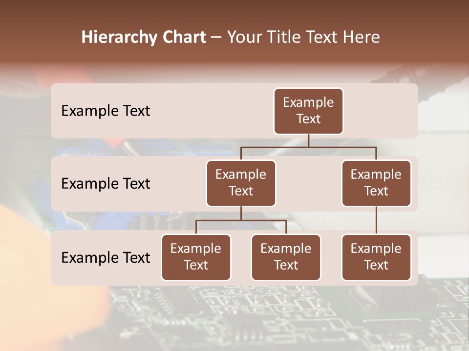 Screwdriver Cable Assembly PowerPoint Template