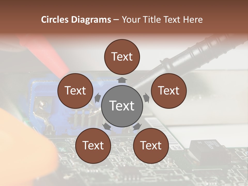Screwdriver Cable Assembly PowerPoint Template