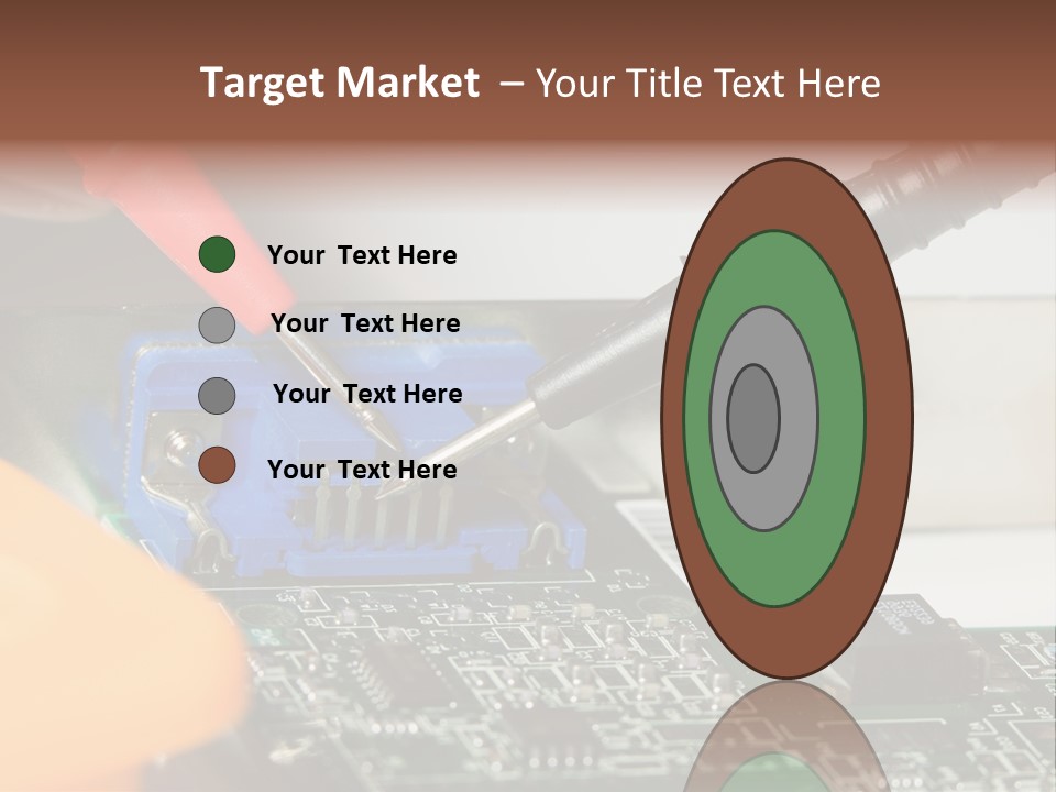 Screwdriver Cable Assembly PowerPoint Template