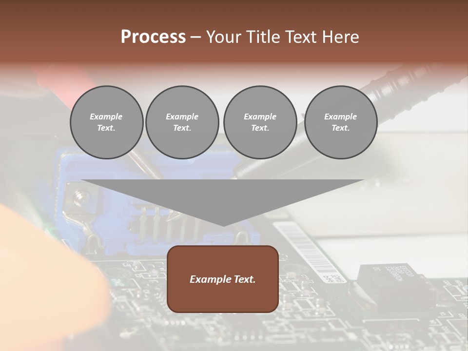 Screwdriver Cable Assembly PowerPoint Template