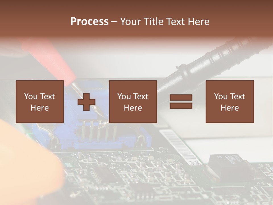 Screwdriver Cable Assembly PowerPoint Template