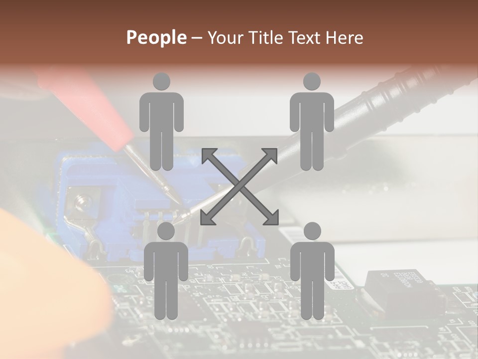Screwdriver Cable Assembly PowerPoint Template