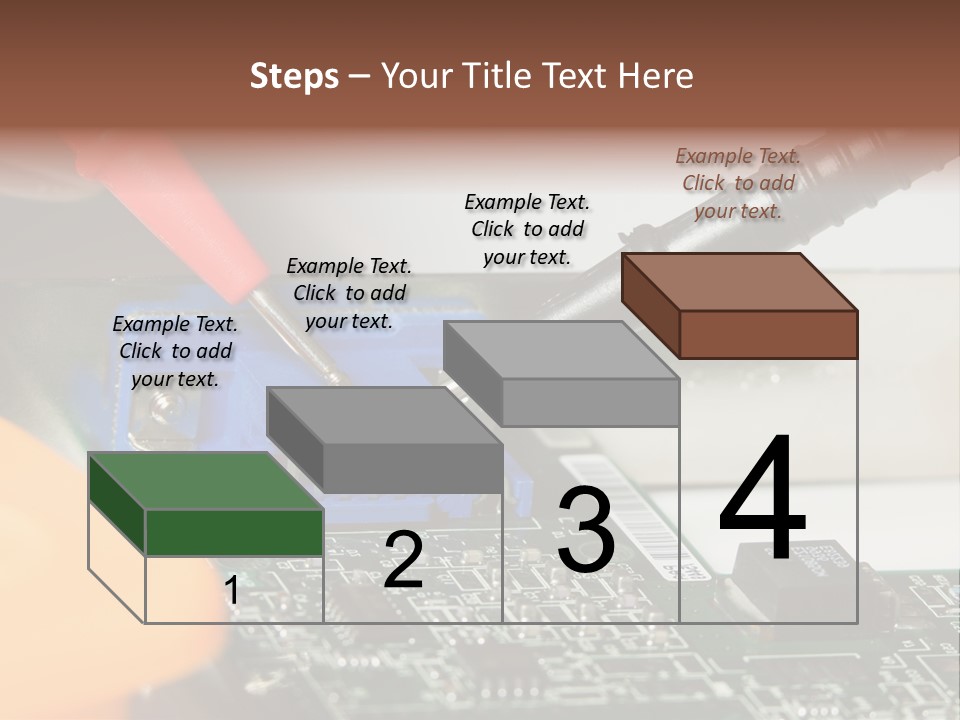 Screwdriver Cable Assembly PowerPoint Template