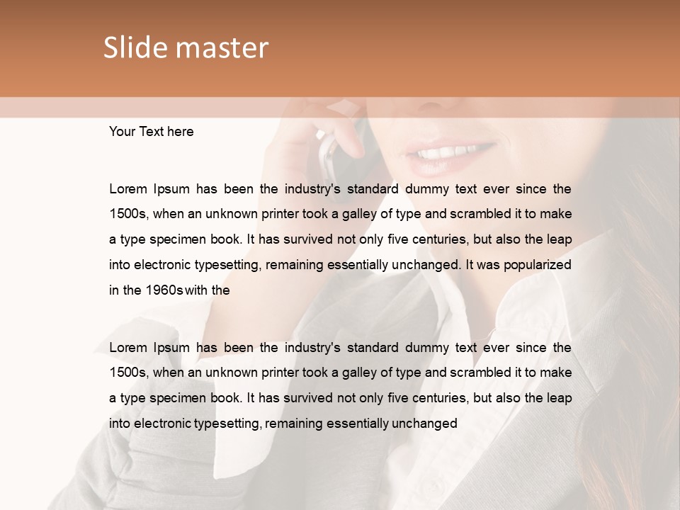 Attractive Pretty Beauty PowerPoint Template