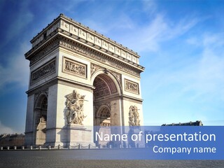 Arc Urban History PowerPoint Template