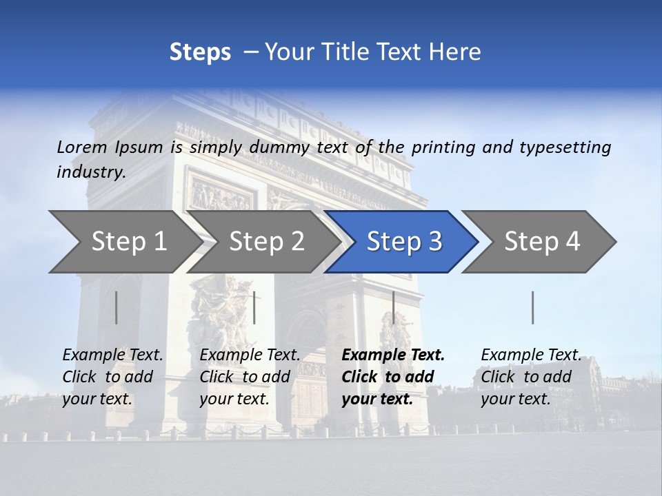 Arc Urban History PowerPoint Template