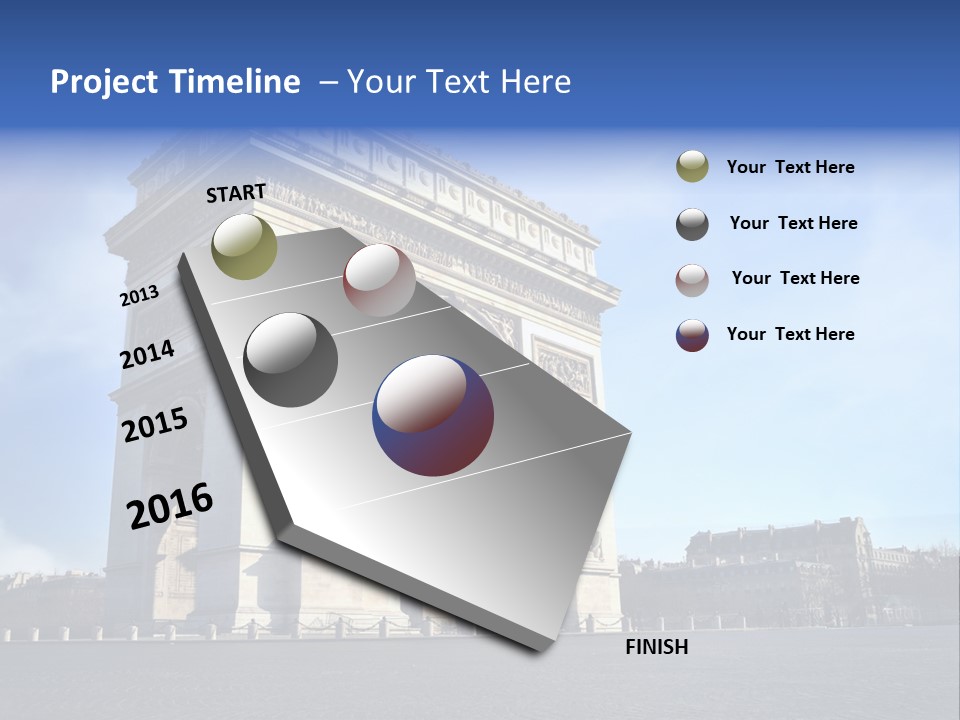 Arc Urban History PowerPoint Template