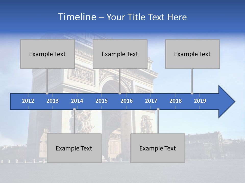 Arc Urban History PowerPoint Template
