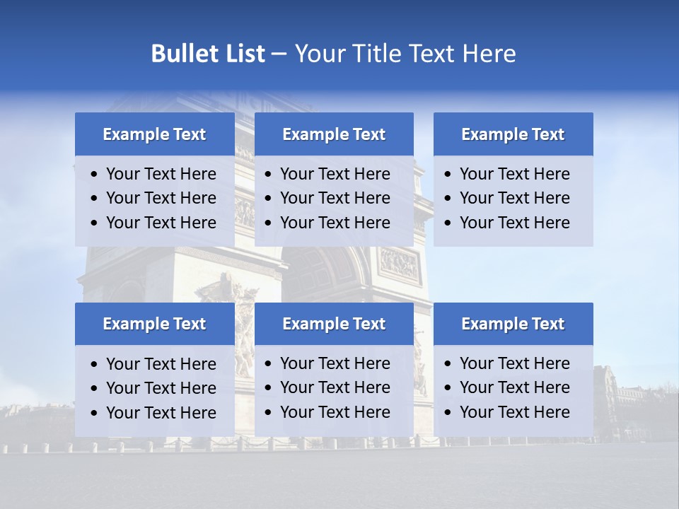 Arc Urban History PowerPoint Template