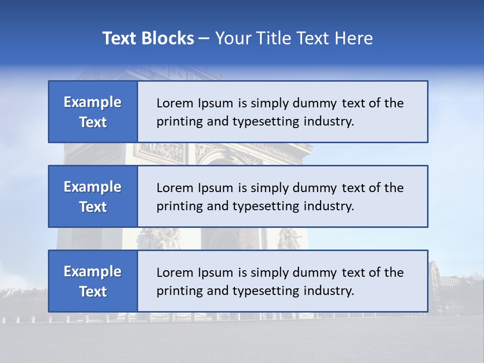 Arc Urban History PowerPoint Template