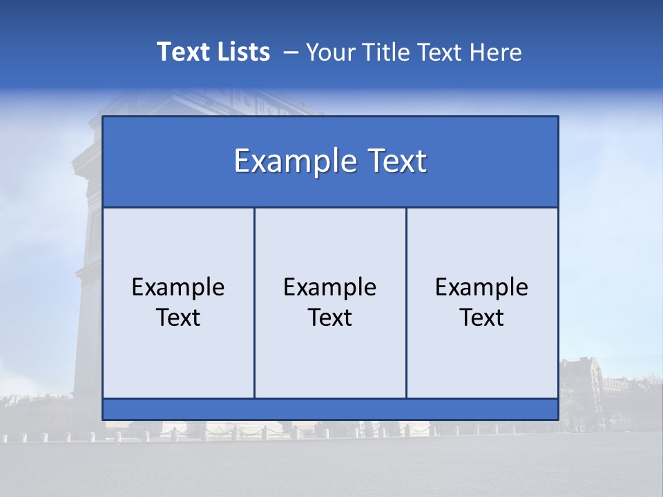 Arc Urban History PowerPoint Template