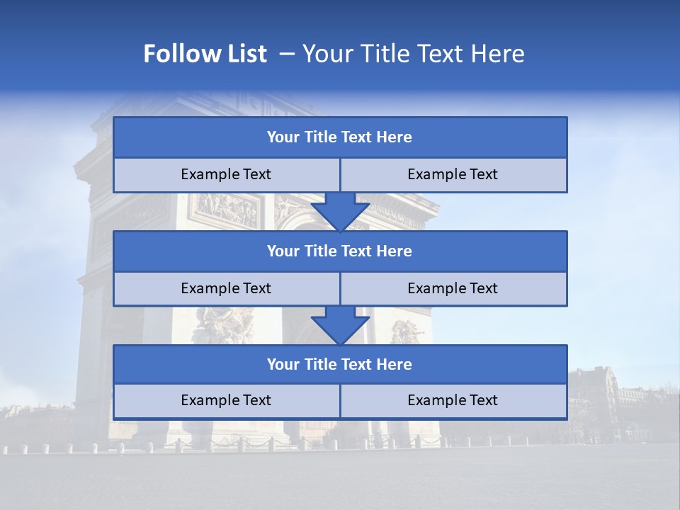 Arc Urban History PowerPoint Template