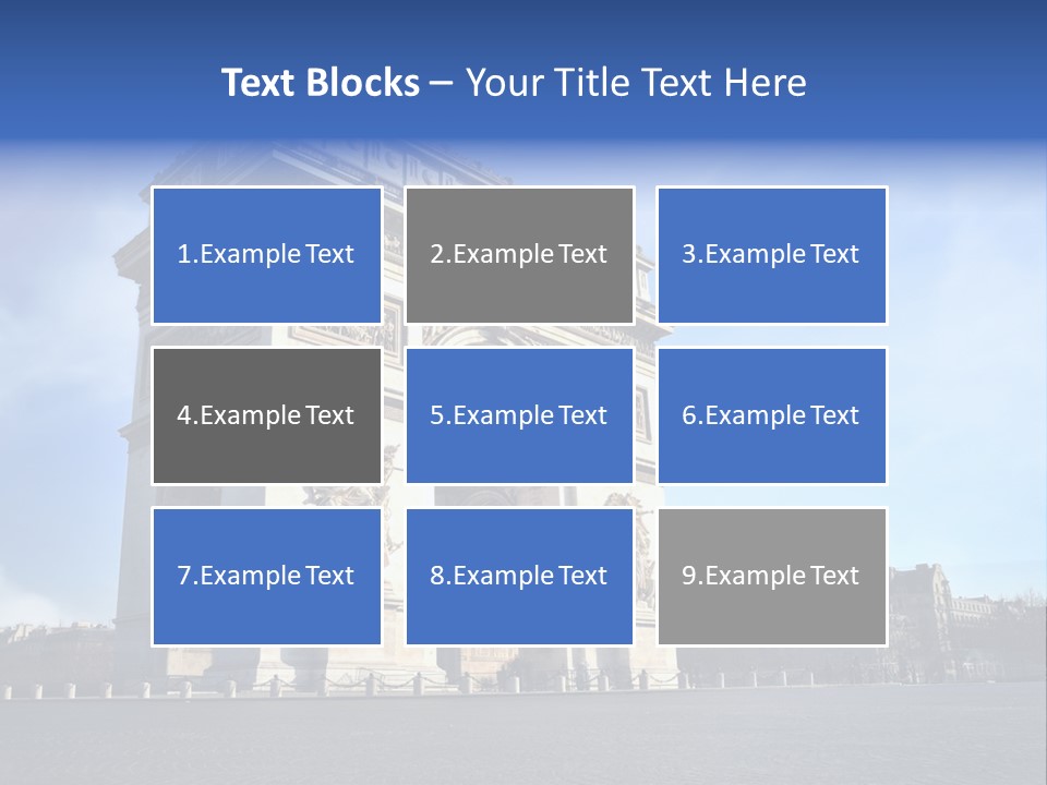 Arc Urban History PowerPoint Template