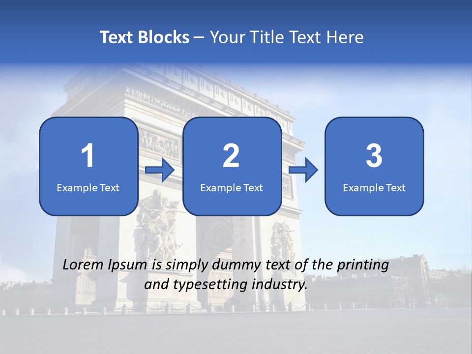 Arc Urban History PowerPoint Template