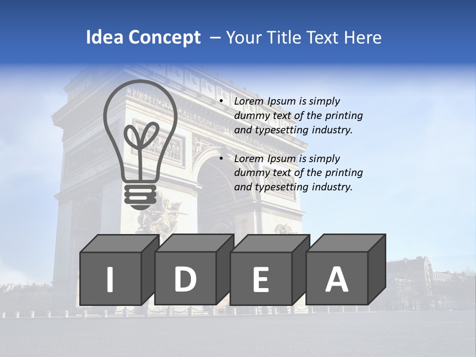 Arc Urban History PowerPoint Template