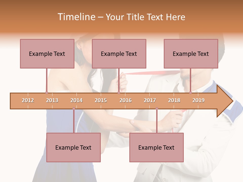 White Caucasian Male PowerPoint Template