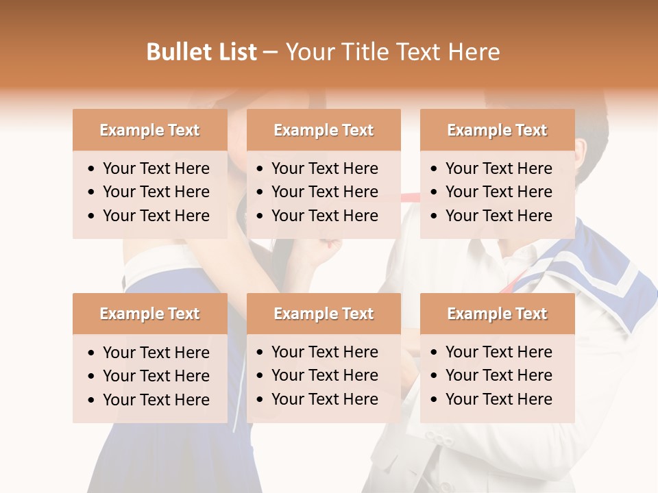 White Caucasian Male PowerPoint Template