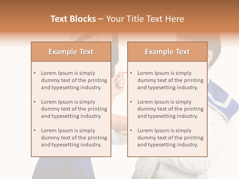 White Caucasian Male PowerPoint Template