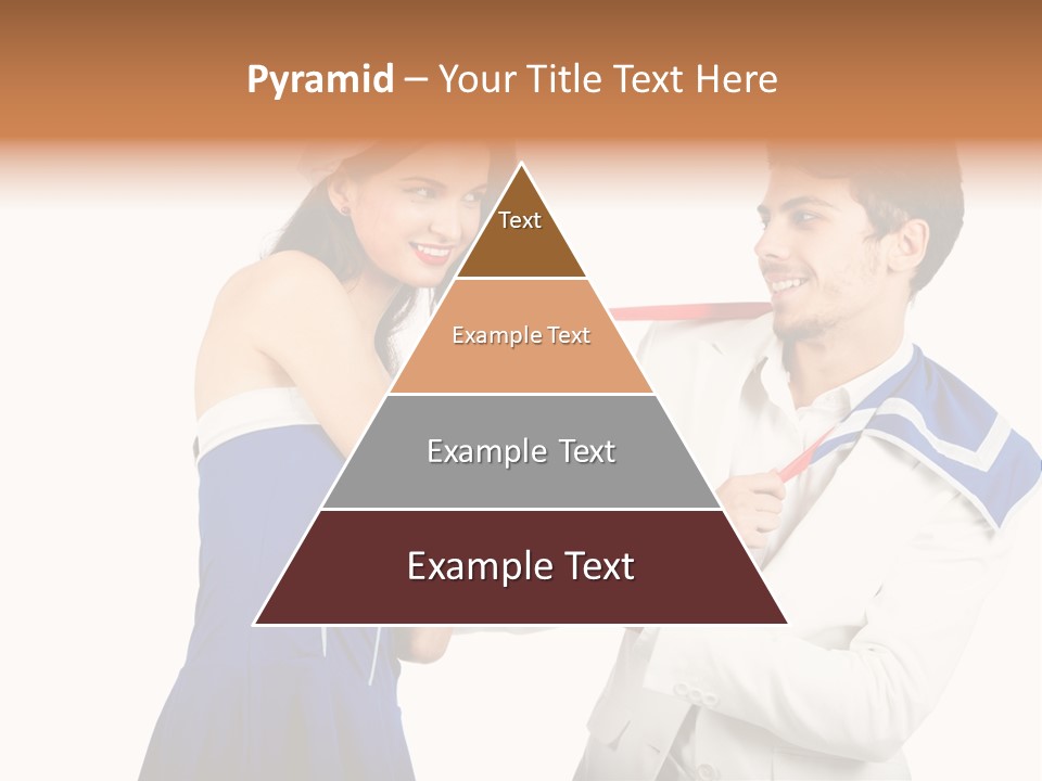 White Caucasian Male PowerPoint Template