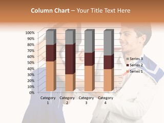 White Caucasian Male PowerPoint Template