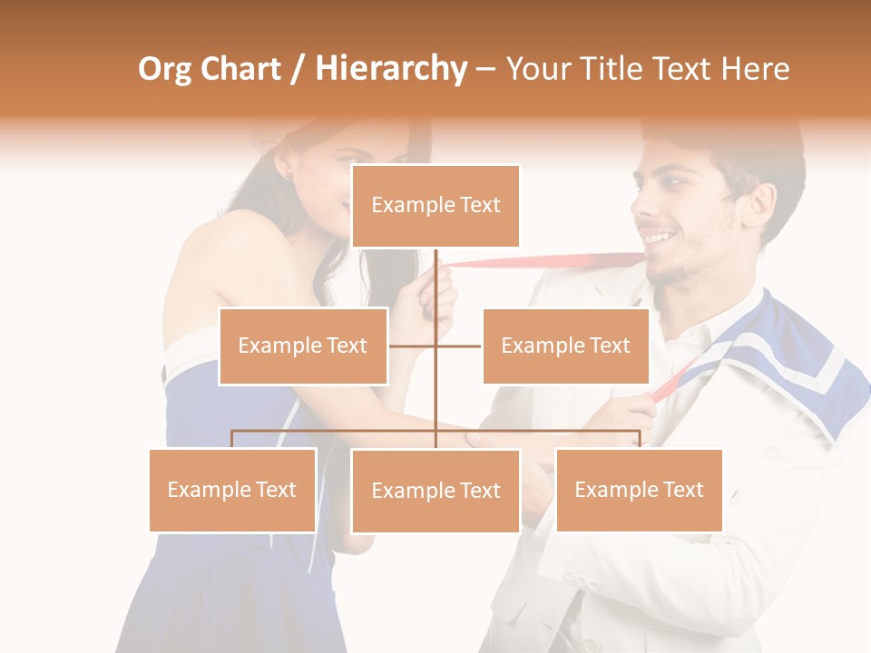 White Caucasian Male PowerPoint Template