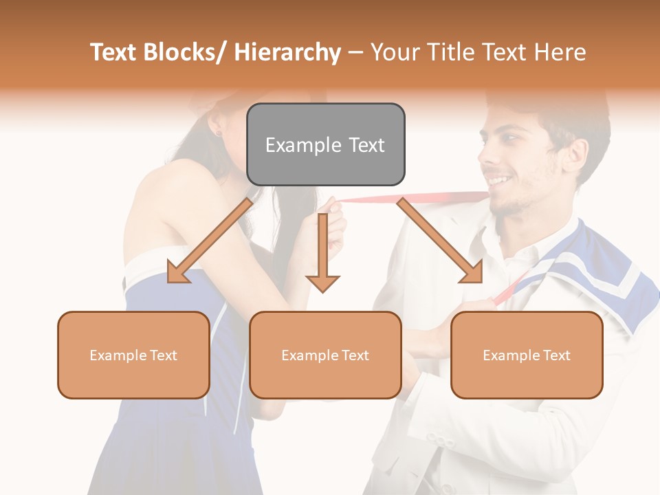 White Caucasian Male PowerPoint Template