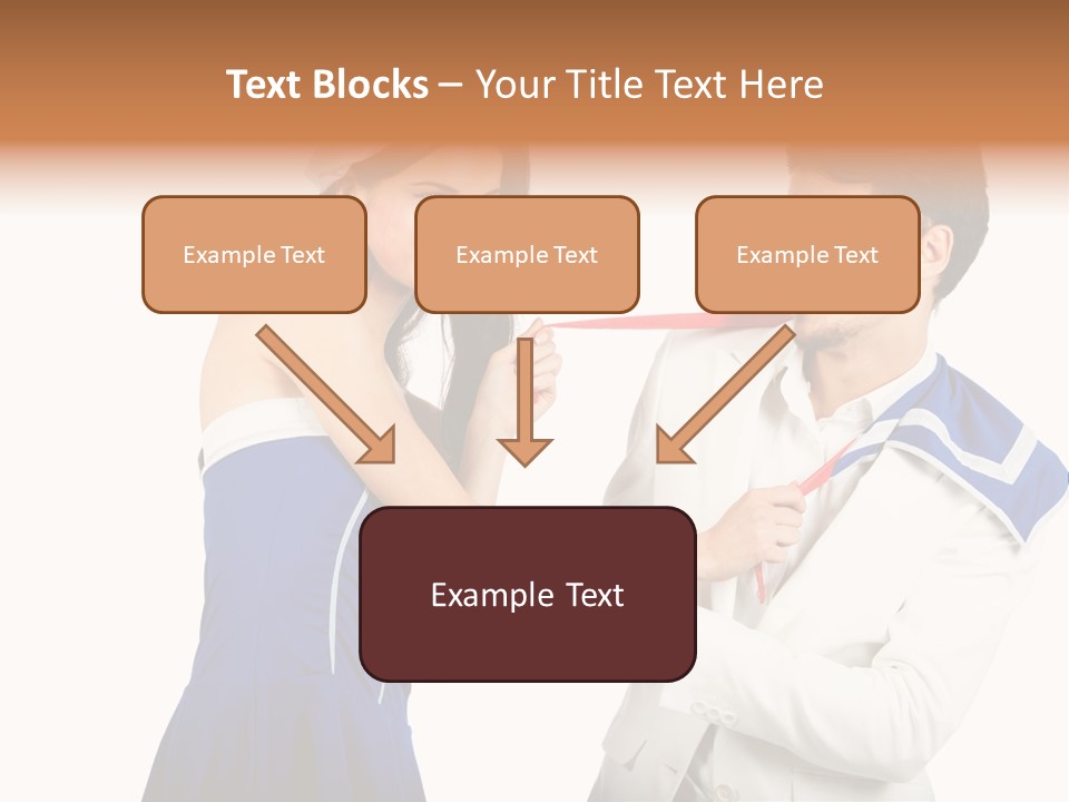 White Caucasian Male PowerPoint Template