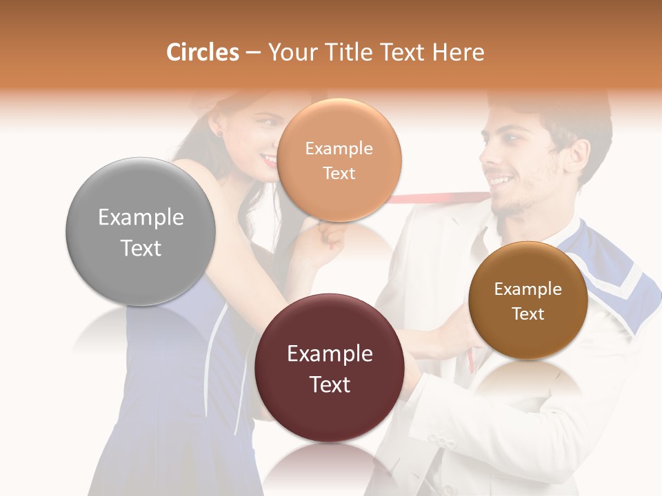 White Caucasian Male PowerPoint Template