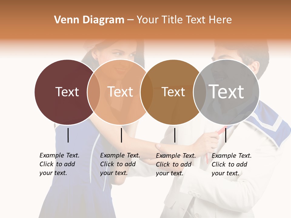 White Caucasian Male PowerPoint Template