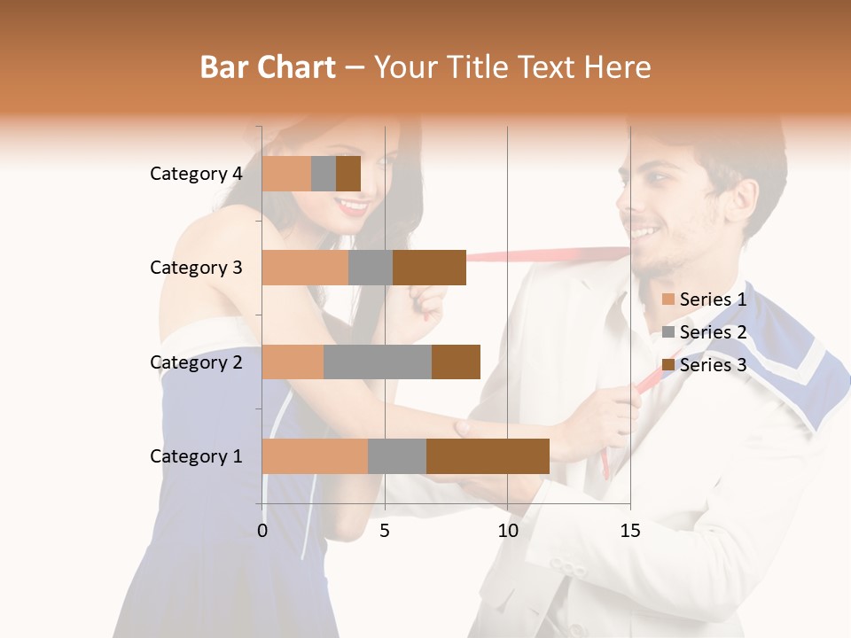 White Caucasian Male PowerPoint Template