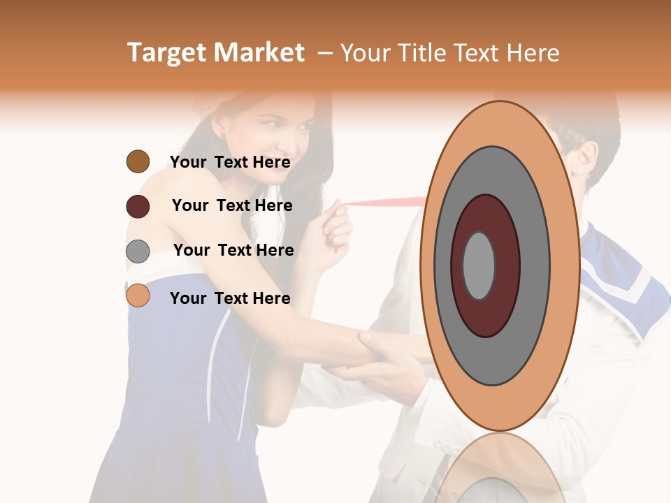 White Caucasian Male PowerPoint Template