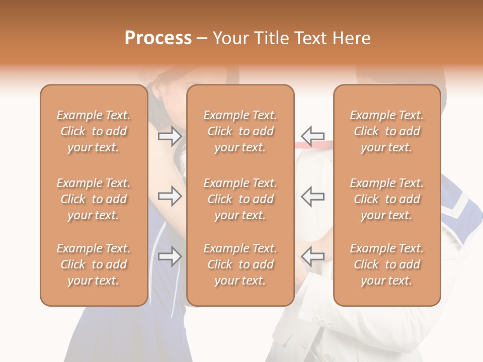 White Caucasian Male PowerPoint Template