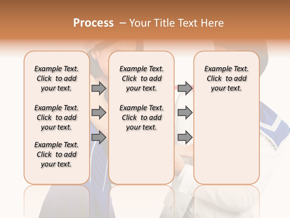 White Caucasian Male PowerPoint Template