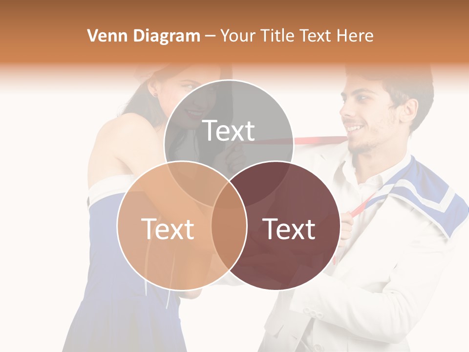 White Caucasian Male PowerPoint Template