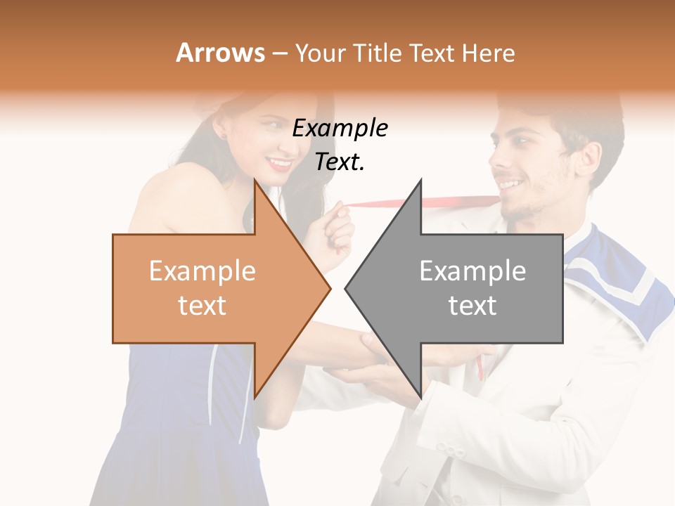 White Caucasian Male PowerPoint Template