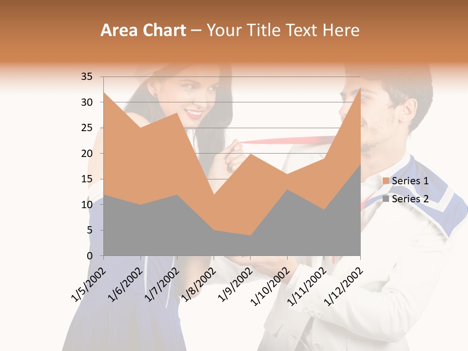 White Caucasian Male PowerPoint Template