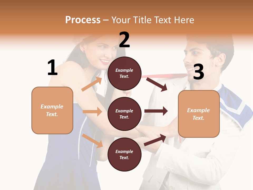 White Caucasian Male PowerPoint Template