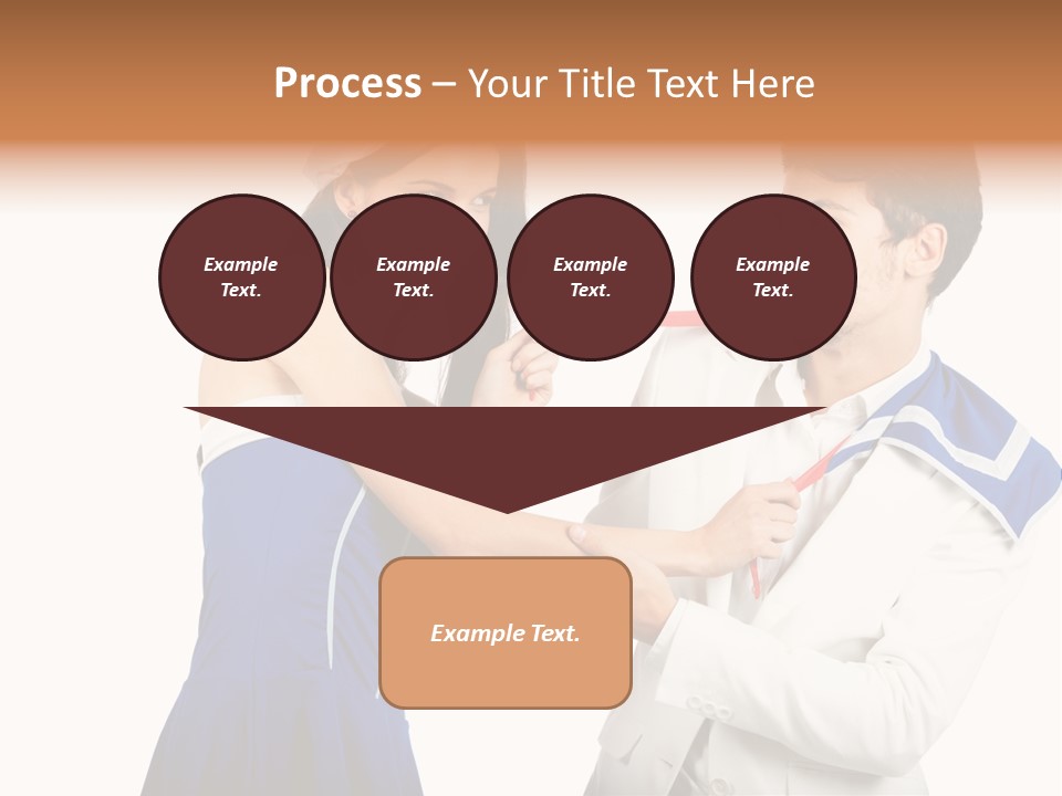 White Caucasian Male PowerPoint Template