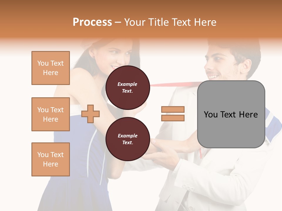White Caucasian Male PowerPoint Template