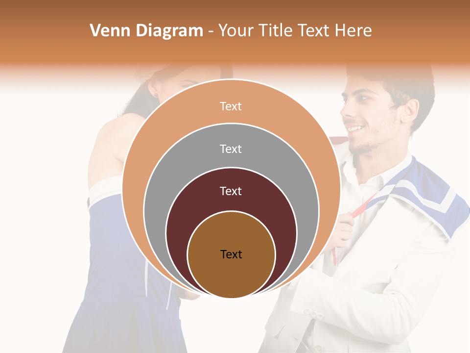 White Caucasian Male PowerPoint Template