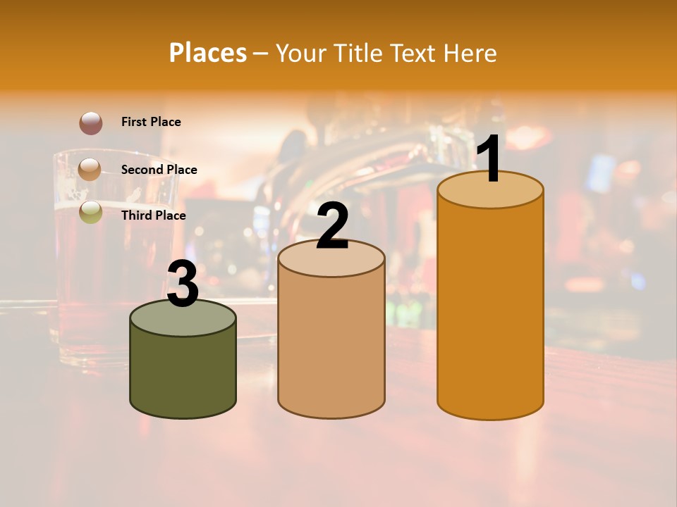 Lager Inside Traditional Pub PowerPoint Template