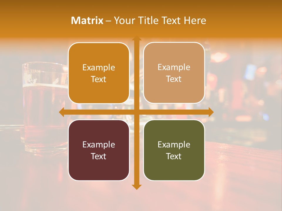 Lager Inside Traditional Pub PowerPoint Template