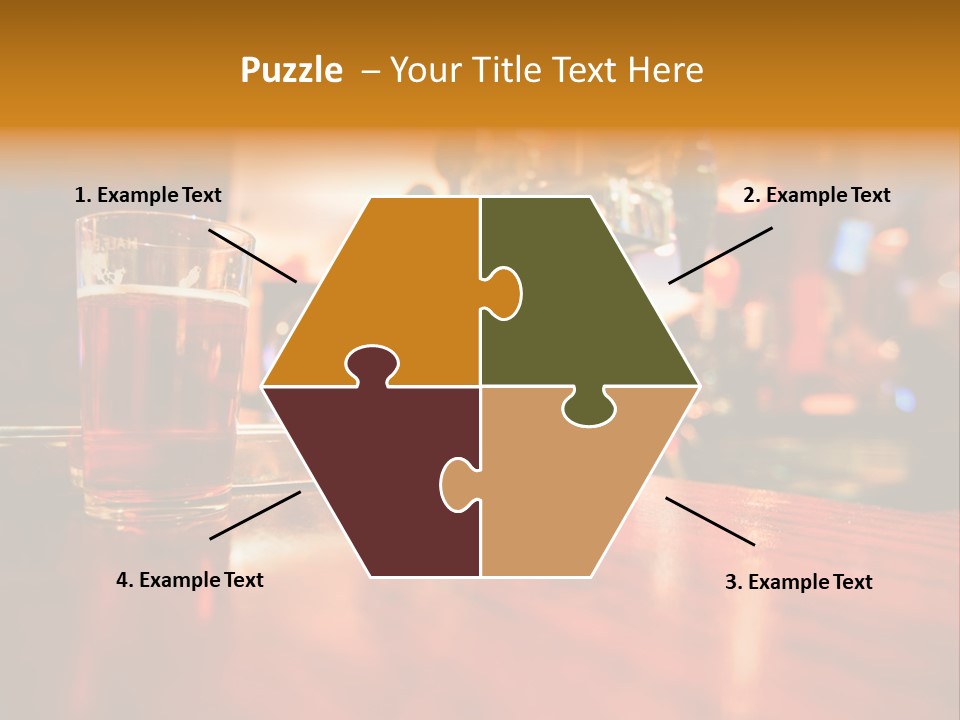 Lager Inside Traditional Pub PowerPoint Template