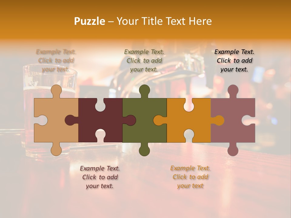 Lager Inside Traditional Pub PowerPoint Template